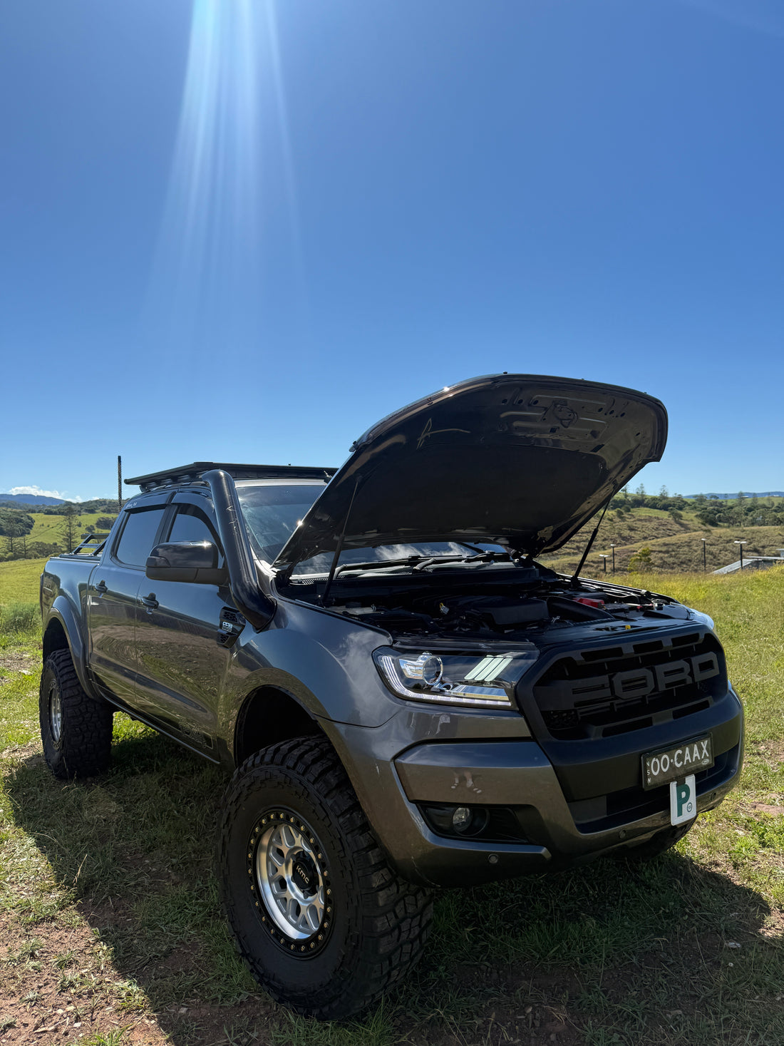 Ford Ranger PX Short-Entry Snorkel - Canna Fabrication