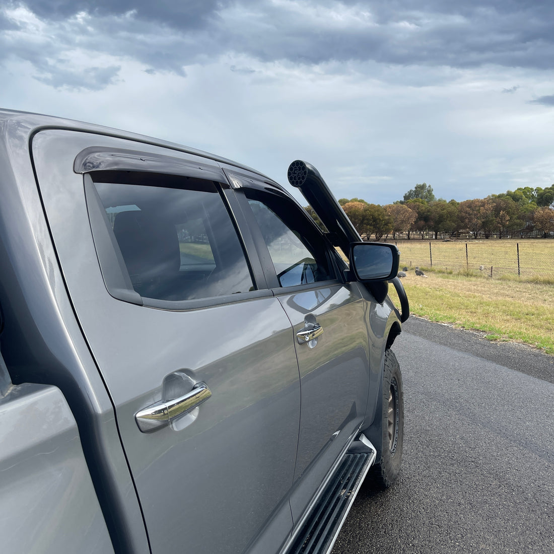Mazda BT-50 Stainless Steel Short-Entry Snorkel - Canna Fabrication