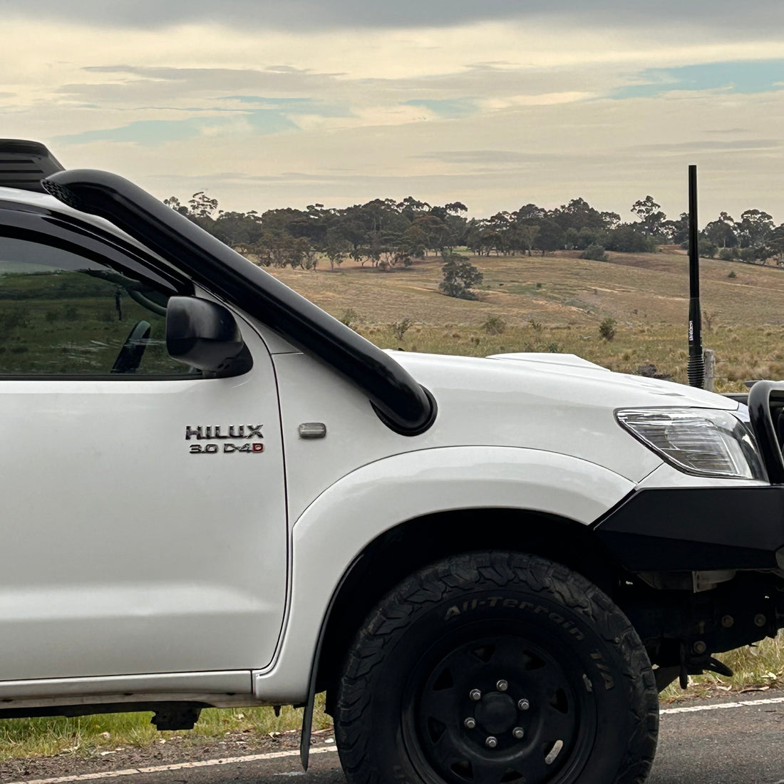 Toyota Hilux N70 Short-Entry Snorkel - Canna Fabrication