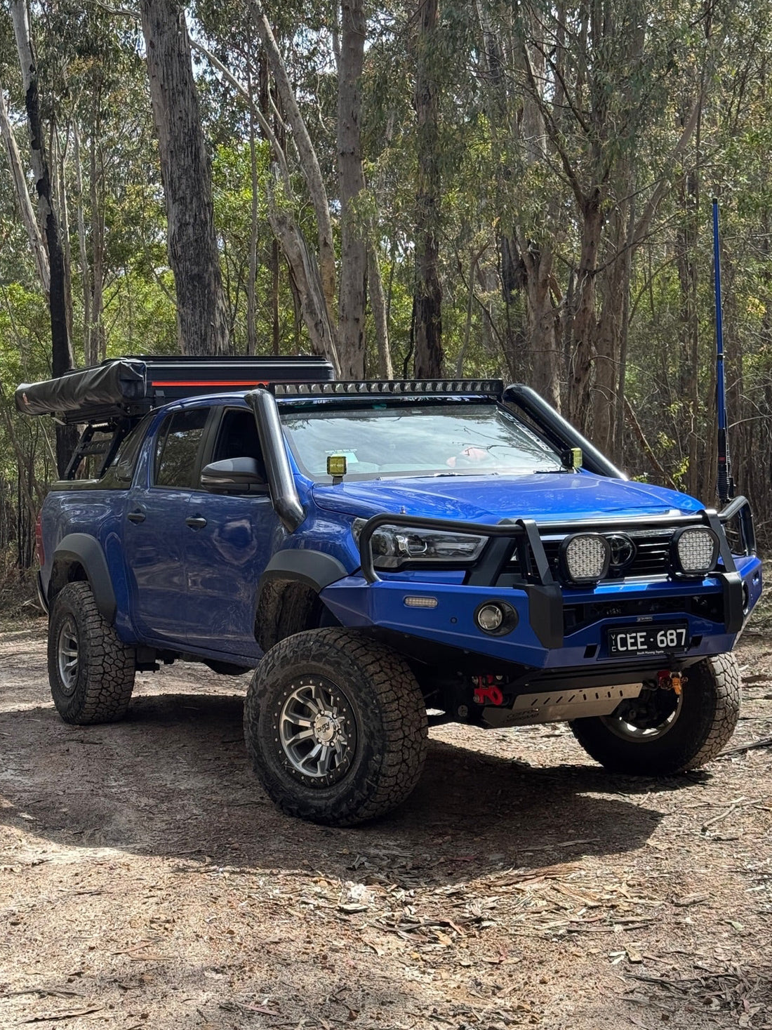 Toyota Hilux N80 Short-Entry Snorkel - Canna Fabrication