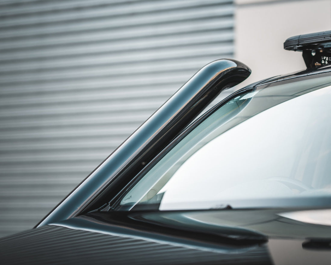 Volkswagen Amarok Short - Entry Snorkel - Snorkels - AMK - 4" - SE - R - Brushed Silver - Canna Fabrication