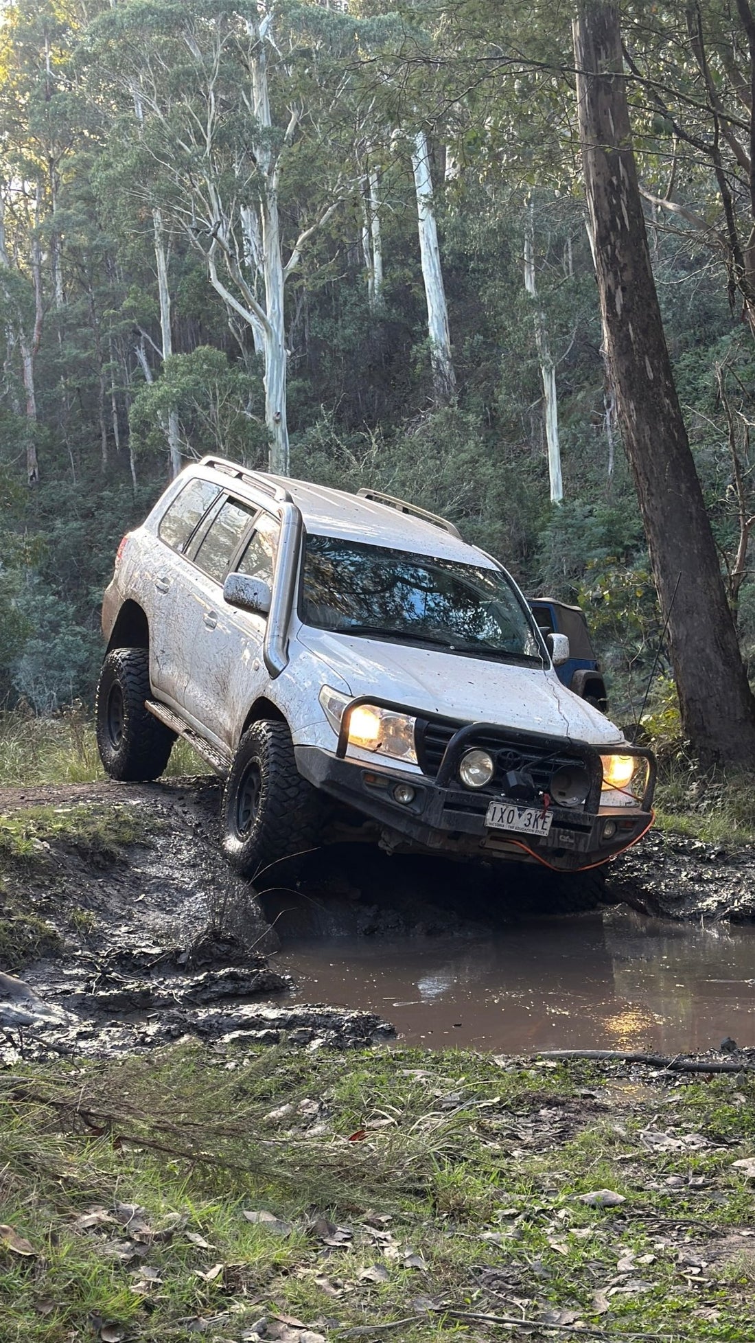 Toyota Landcruiser 200 Series Short - Entry Snorkel - Snorkels - 200 - 4.5" - SE - R - Brushed Silver - Canna Fabrication