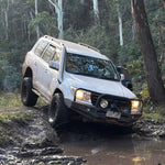 Toyota LandCruiser 200 Series short-entry stainless steel snorkel by Canna Fabrication