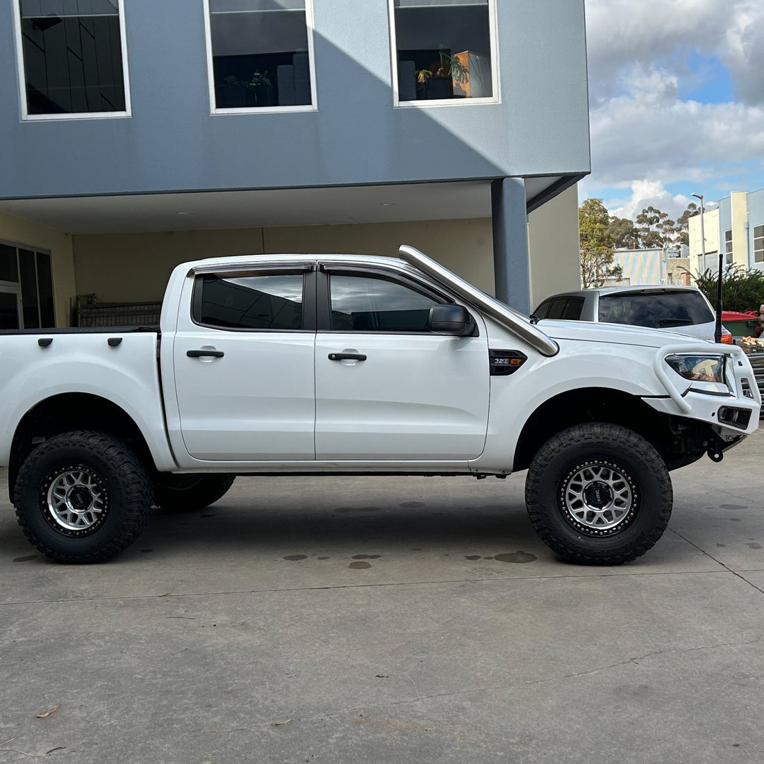 Ford Ranger PX Short - Entry Snorkel - Snorkels - RNG - 4" - SE - TD - SM - Canna Fabrication