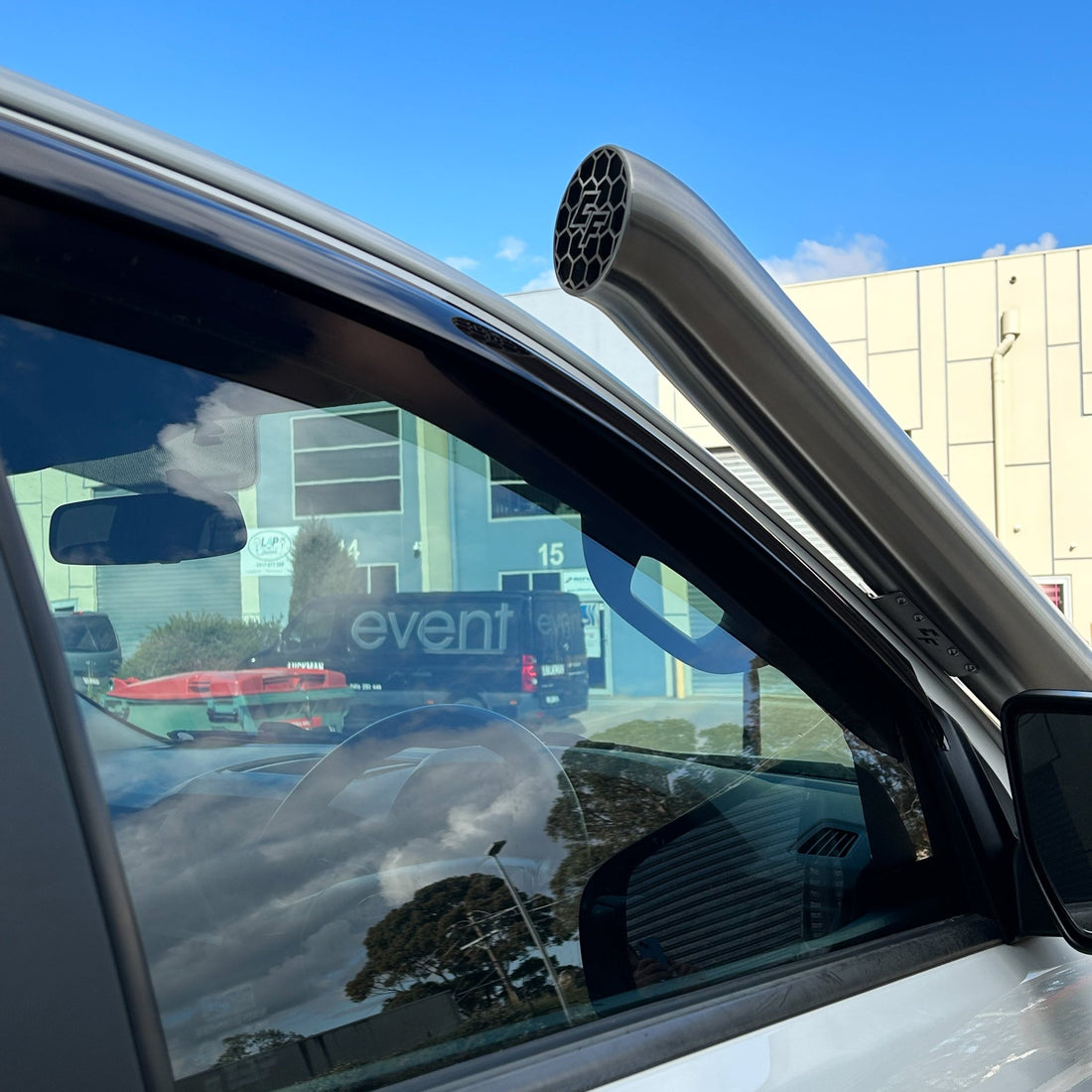 Ford Ranger PX Short - Entry Snorkel - Snorkels - RNG - 4" - SE - TD - SM - Canna Fabrication