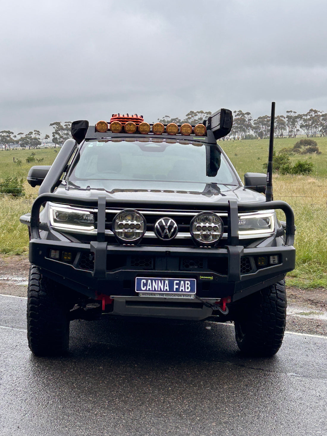 Volkswagen Amarok 2024+ Stainless Snorkel Short Entry - Canna Fabrication