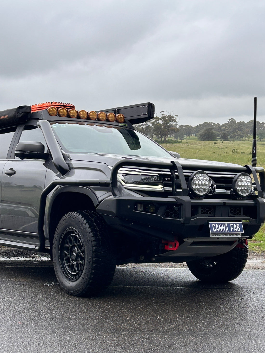 Volkswagen Amarok 2024+ Stainless Snorkel Short Entry - Canna Fabrication