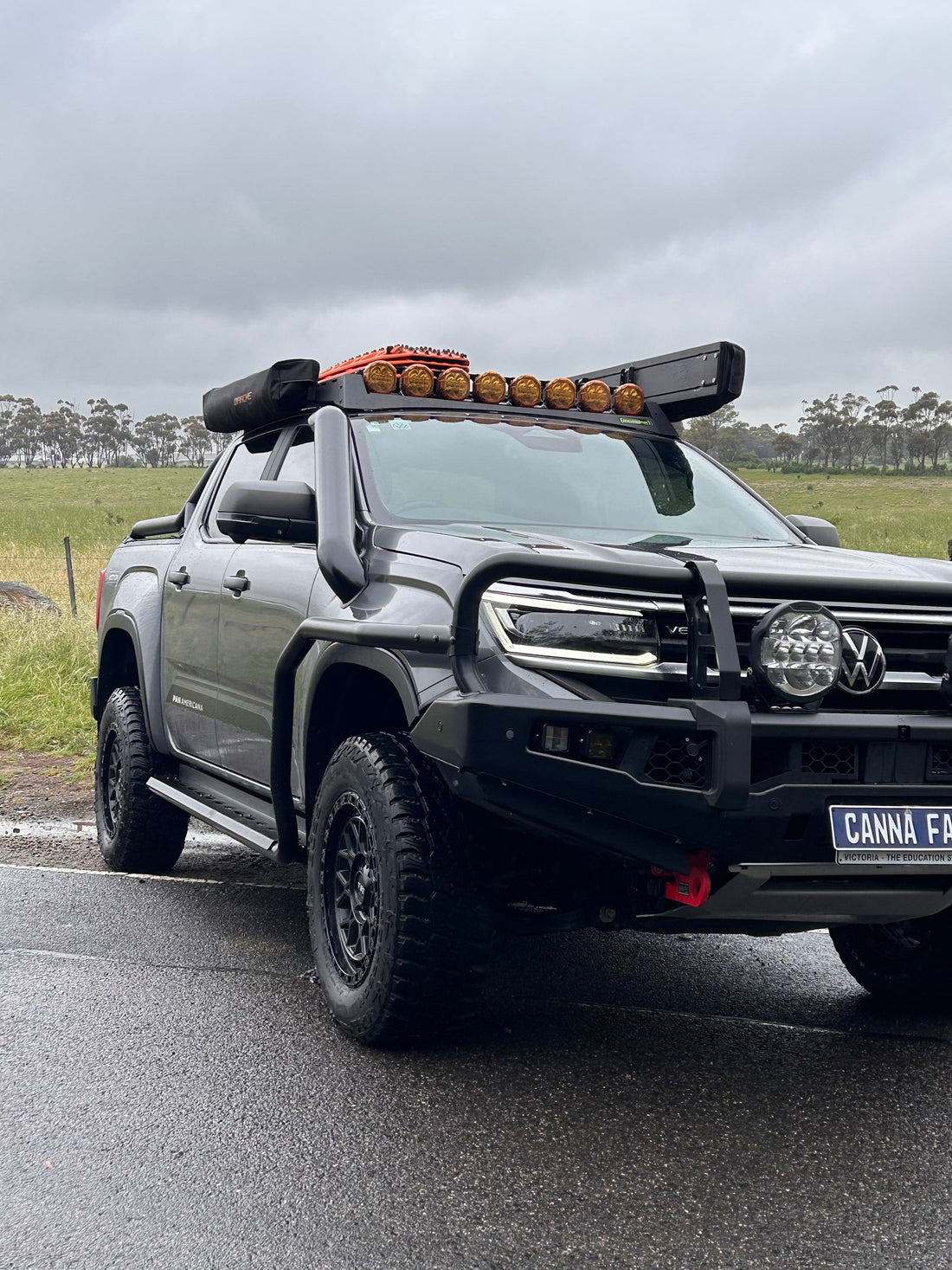 Volkswagen Amarok 2024+ Stainless Snorkel Short Entry - Canna Fabrication