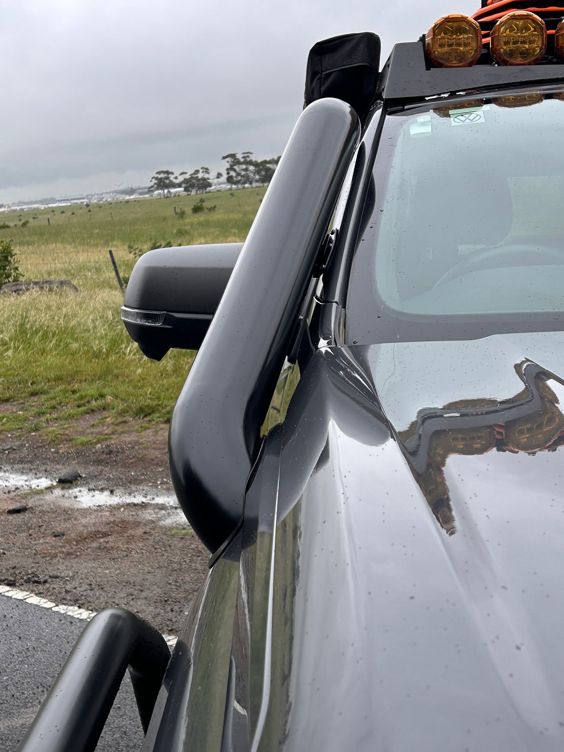 Volkswagen Amarok 2024+ Stainless Snorkel Short Entry - Canna Fabrication