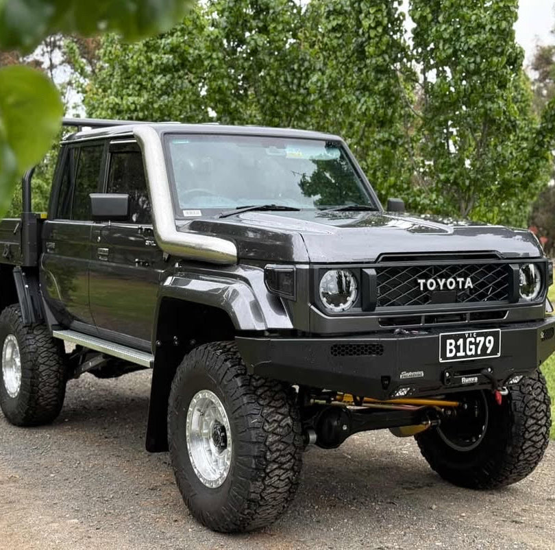 Toyota LandCruiser 76/78/79 Series 5 inch snorkel by Canna Fabrication
