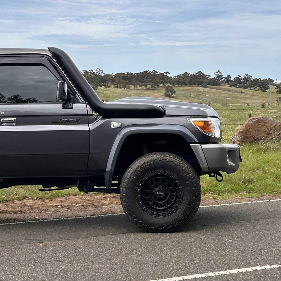 Toyota Landcruiser 76/78/79 Series 5" Snorkel (PRE-FACELIFT) - Canna Fabrication