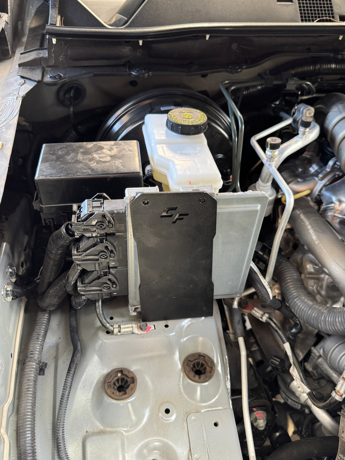 Navara NP300 ECU Relocation Bracket - Canna Fabrication