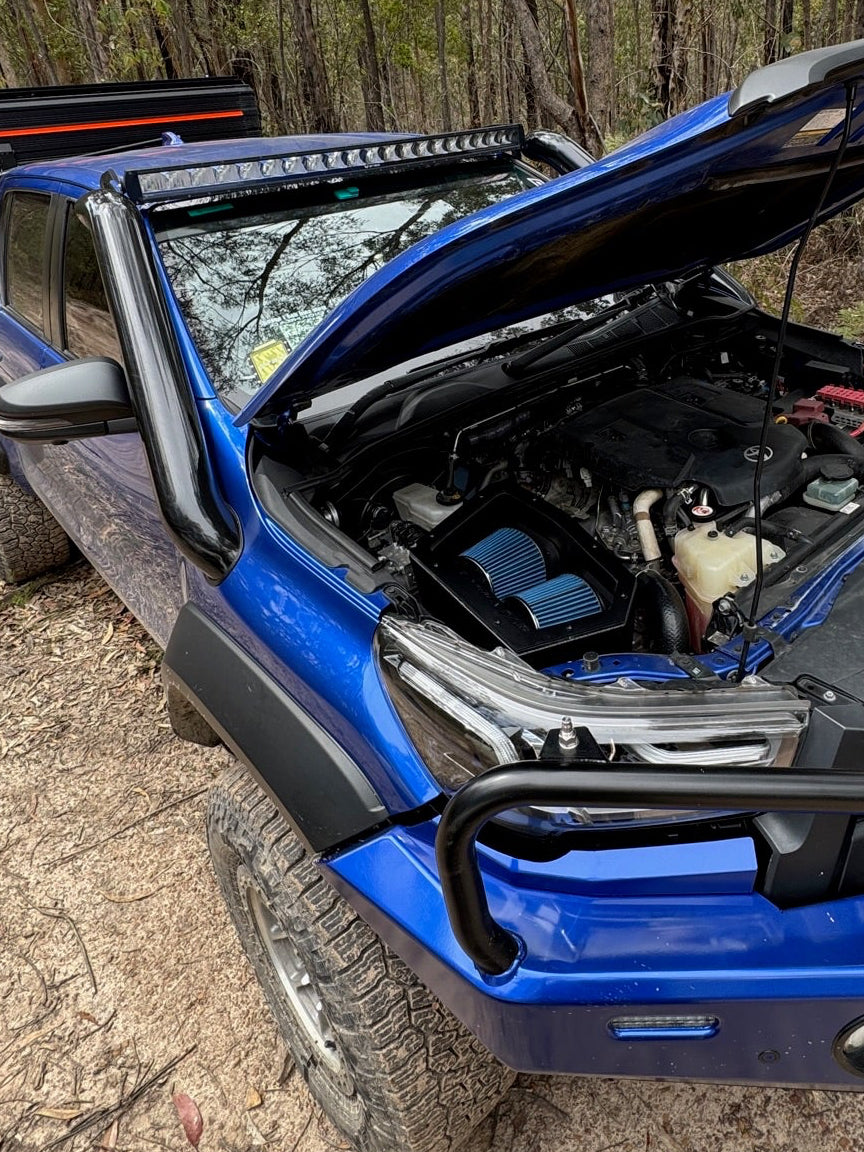 Toyota Hilux N80 Twin Pod Filter Airbox - Canna Fabrication