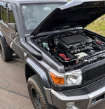 Toyota LandCruiser 76/78/79 Series twin pod filter airbox by Canna Fabrication
