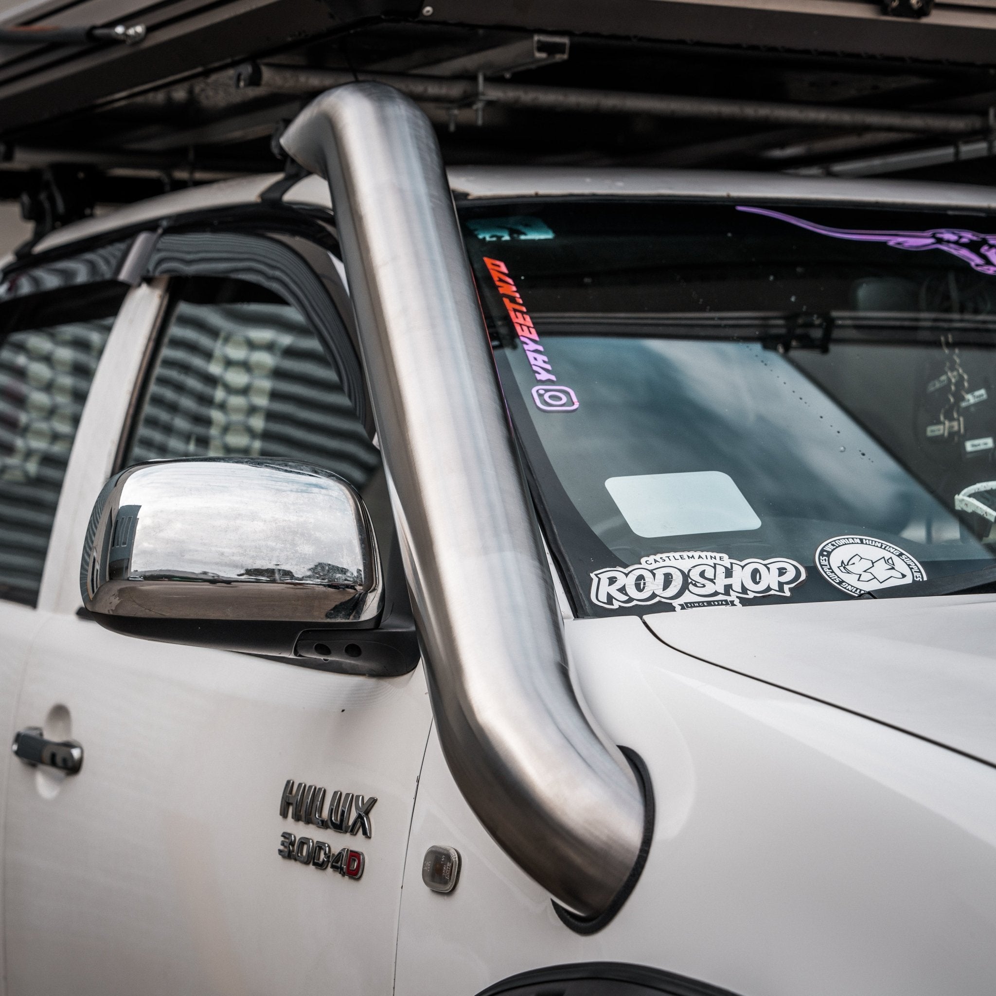 Toyota Hilux N70 ShortEntry Snorkel Canna Fabrication