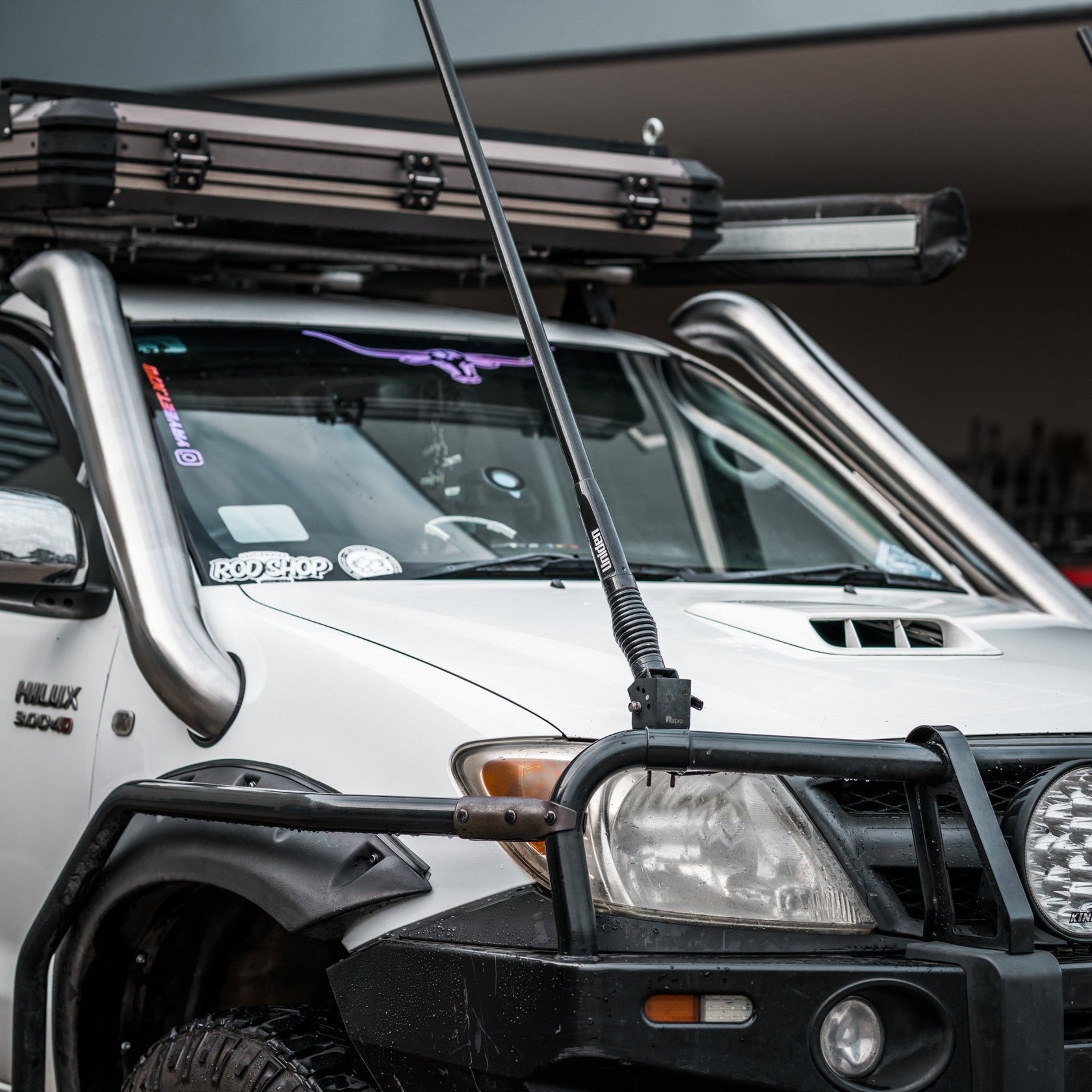 Toyota Hilux N70 Twin Snorkel's Canna Fabrication
