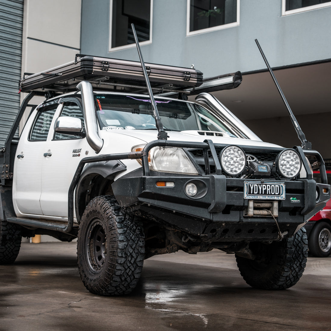 Toyota Hilux N70 Twin Snorkel's